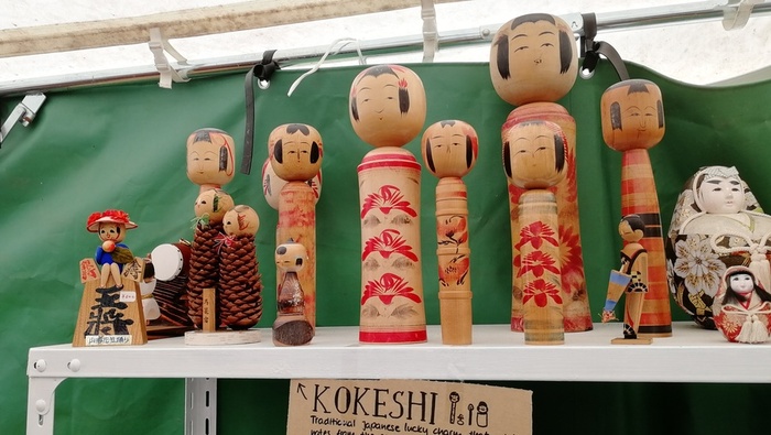 kokeshi, poupées offertes avant les naissances