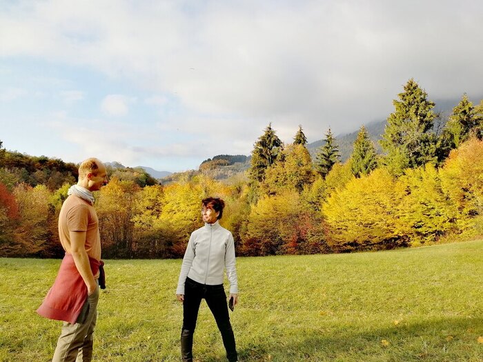 La forêt à Annecy