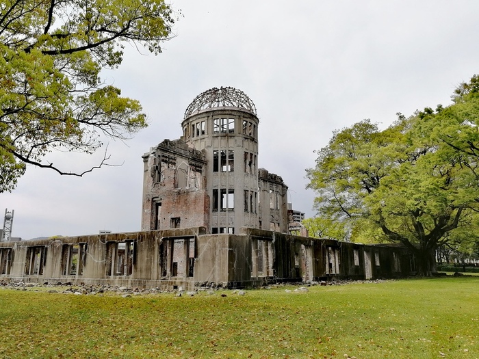 le dome, vestige de l'ancienne Hiroshima