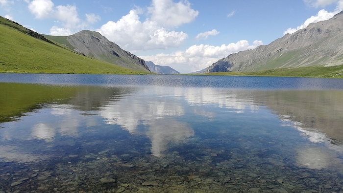 Le lac Noir à la frontière Russe